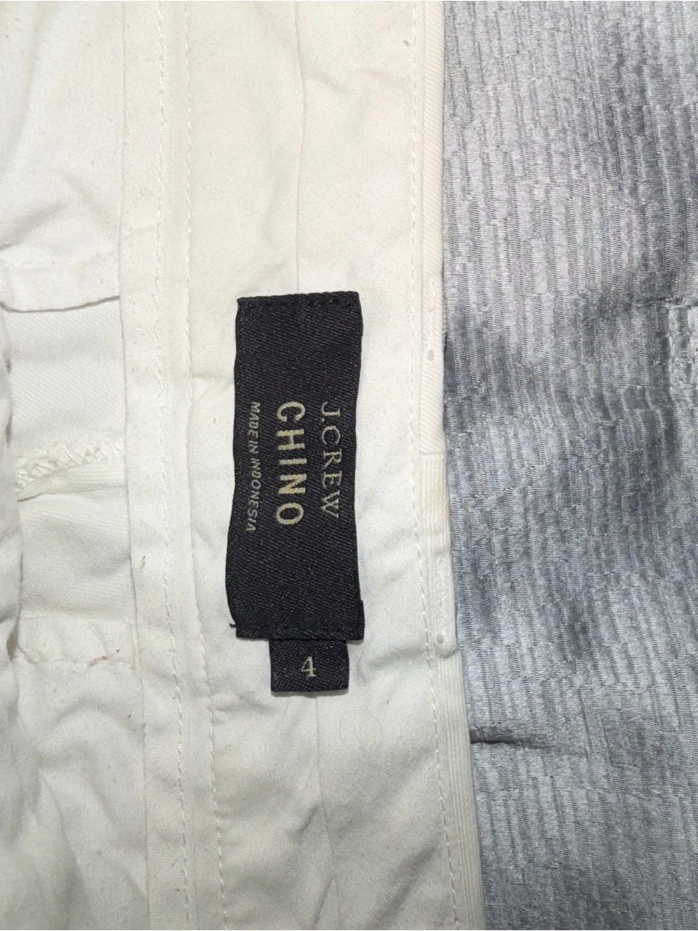 J. Crew Cream High-Rise Cotton Shorts